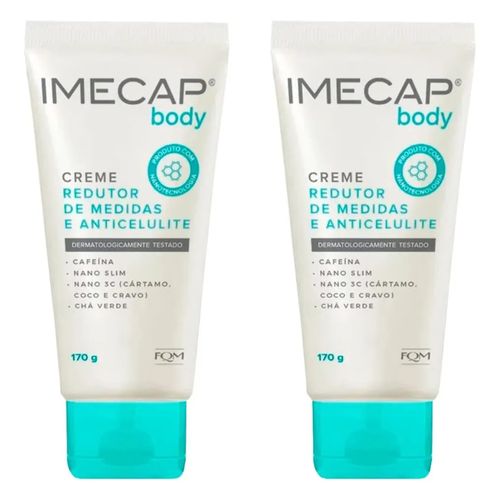 Kit com 2 Unidades de Hidratante Corporal Imecap Body Redutor de Medidas 170g Kit com 2 Unidades de Hidratante Corporal Imecap Body Redutor de Medidas 170g