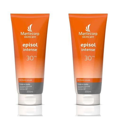 Kit com 2 Unidades de Episol Intense Protetor Solar FPS30 200ml Kit com 2 Unidades de Episol Intense Protetor Solar FPS30 200ml