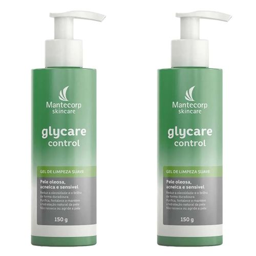 Kit com 2 Unidades de Glycare Control Gel De Limpeza 150g