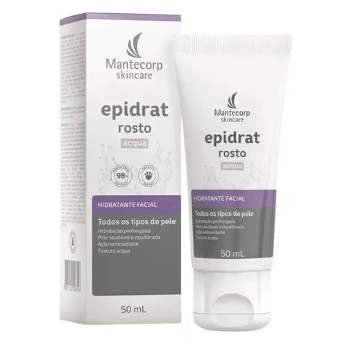 Kit com 2 Unidades de Epidrat Rosto Acqua Hidratante Facial 50ml