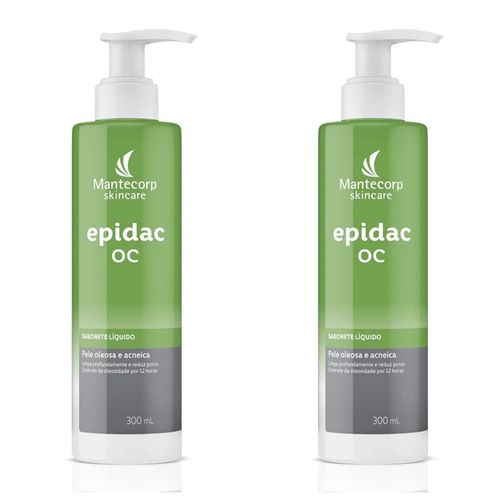 Kit com 2 Unidades de Epidac OC Sabonete Líquido 300ml