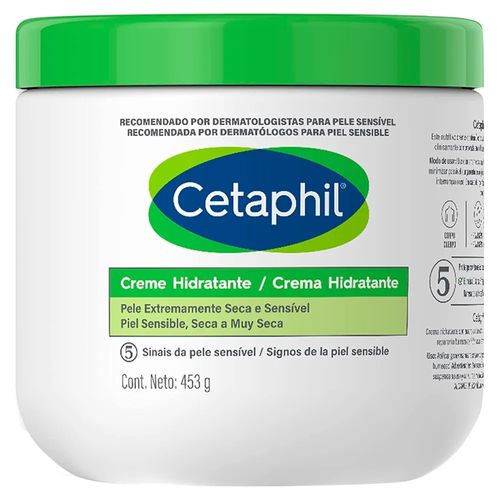 Kit com 2 Unidades de Creme Hidratante Pele Extremamente Seca Cetaphil 453g