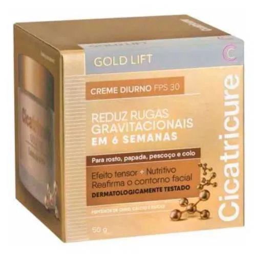 Kit com 2 Unidades de Creme Diurno Gold Lift 50g - Cicatricure