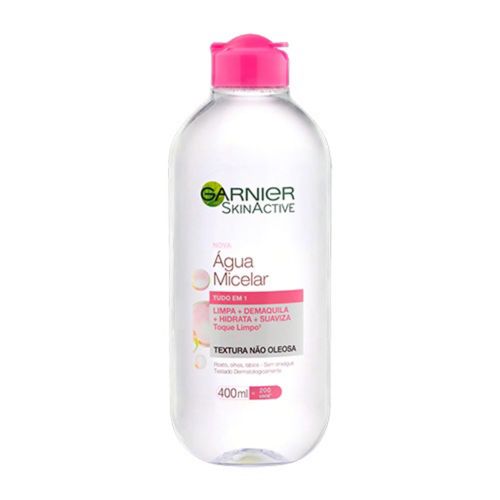 Kit com 2 Unidades de Garnier SkinActive Tudo Em 1 - Água Micelar 400ml Kit com 2 Unidades de Garnier SkinActive Tudo Em 1 - Água Micelar 400ml