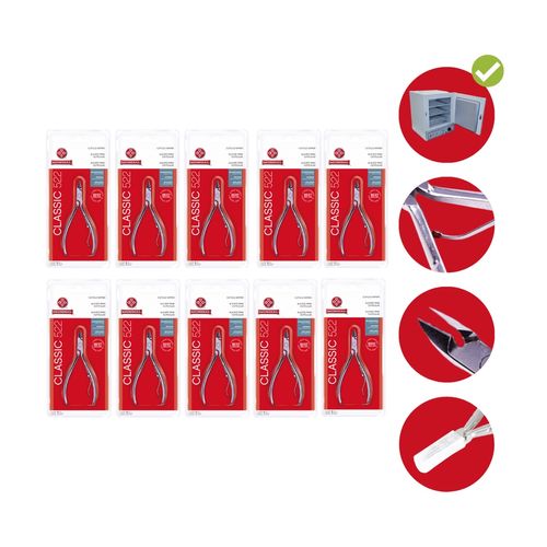 Kit com 10 Alicate Cutícula Mundial Profissional Original 522-C Kit com 10 Alicate Cutícula Mundial Profissional Original 522-C