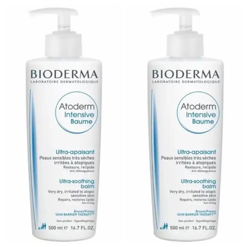 Kit com 2 Unidades de Bioderma Atoderm Intensive Baume 500Ml