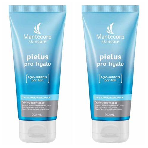 Kit com 2 Unidades de Condicionador Reparador Mantecorp Skincare Pielus Pro-Hyalu 200ml Kit com 2 Unidades de Condicionador Reparador Mantecorp Skincare Pielus Pro-Hyalu 200ml