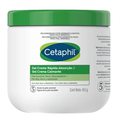 Kit com 2 Unidades de Cetaphil Gel Creme 453g Kit com 2 Unidades de Cetaphil Gel Creme 453g
