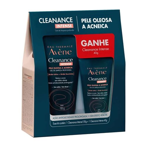 Kit Avène Cleanance Gel De Limpeza Intense 150g + 40g Kit Avène Cleanance Gel De Limpeza Intense 150g + 40g