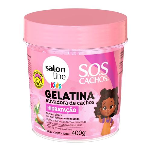 Gelatina Salon Line Sos Hidratação Kids 400g Gelatina Salon Line Sos Hidratação Kids 400g