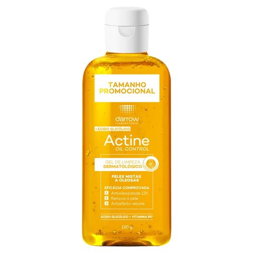 Gel de Limpeza Facial Actine Oil Control Frasco 120g Gel de Limpeza Facial Actine Oil Control Frasco 120g
