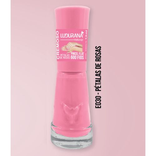 Esmalte Ludurana 600 Fios 7,5ml Petalas De Rosas