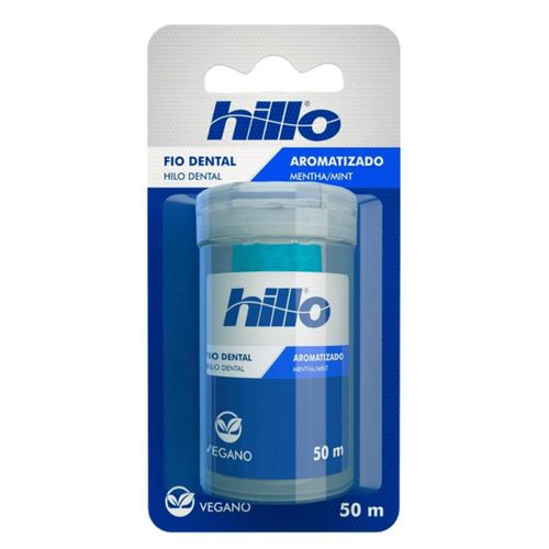Fio DentalHillo Vegano Mentha 50m Fio DentalHillo Vegano Mentha 50m