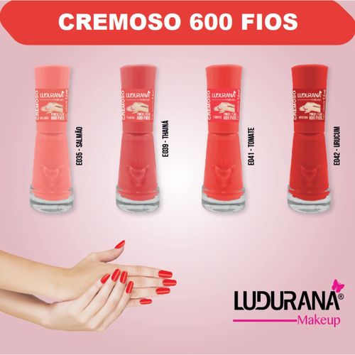 Esmalte Ludurana 600 Fios 7,5ml Castanho Esmalte Ludurana 600 Fios 7,5ml Castanho