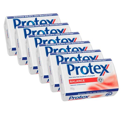 Kit-Sabonete-Protex-Balance-90g-6-Unidades-Pacheco-609595 Kit-Sabonete-Protex-Balance-90g-6-Unidades-Pacheco-609595