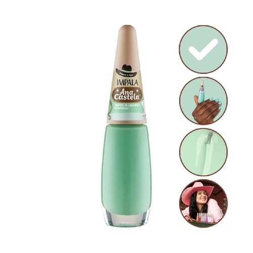 Esmalte Cremoso Bota O Chapeu Ana Castela Impala Manicure