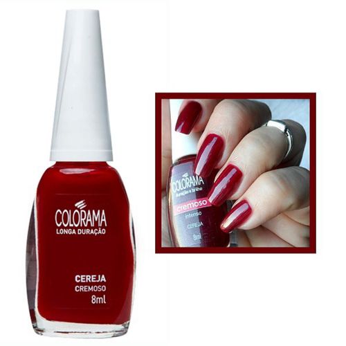 Esmalte Colorama Cremoso Cereja 8ml Esmalte Colorama Cremoso Cereja 8ml
