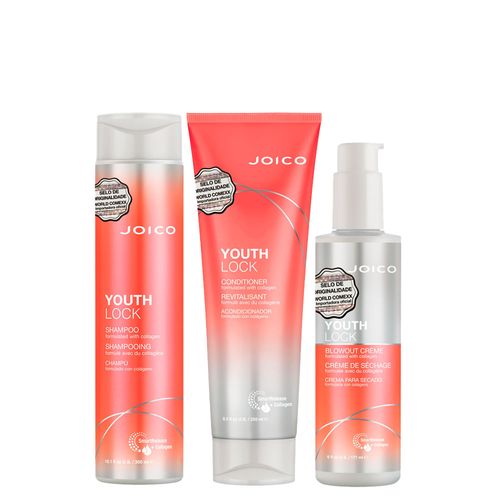 Kit Youth Joico - Shampoo 300ml + Condicionador 250 Ml+ Leave-In 177ml Kit