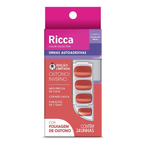 Unhas Ricca Color Collection Outono/Inverno Folhagem De Outono Unhas Ricca Color Collection Outono/Inverno Folhagem De Outono