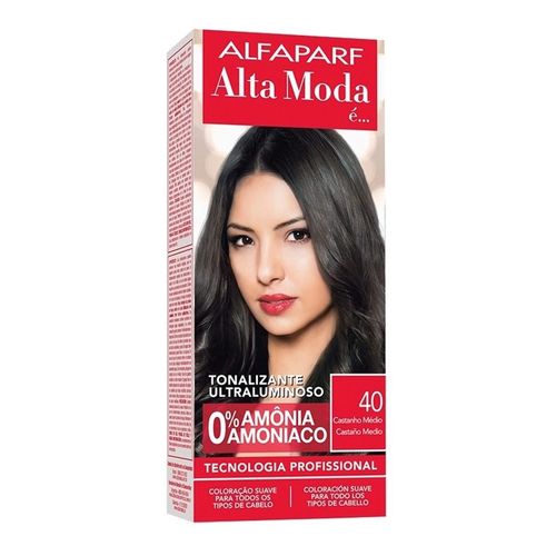 Tintura Alta Moda Tonalizante 40 Castanho Médio
