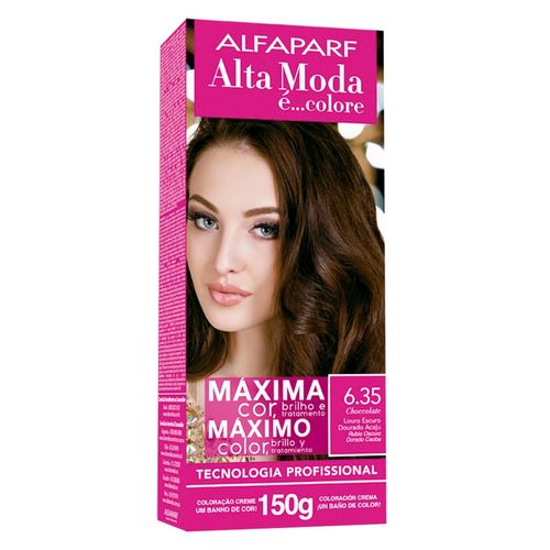 Tintura Alta Moda 6.35 Louro Escuro Dourado Acajú Tintura Alta Moda 6.35 Louro Escuro Dourado Acajú