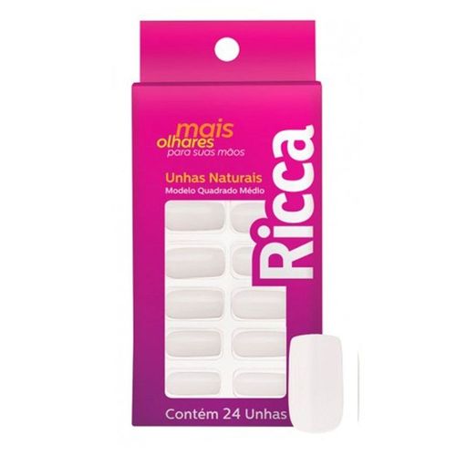 Unhas Ricca Naturais Com Curvatura 1337 Unhas Ricca Naturais Com Curvatura 1337