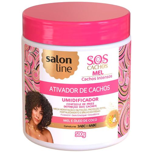 Salon Line Mel Ativador De Cachos 500ml (LN) Salon Line Mel Ativador De Cachos 500ml (LN)