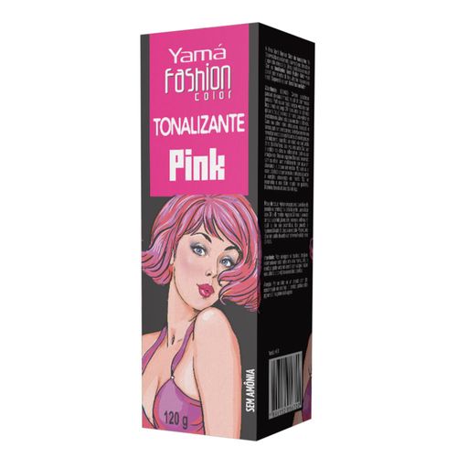 Tonalizante Yamá Fashion Color Pink 120g Tonalizante Yamá Fashion Color Pink 120g