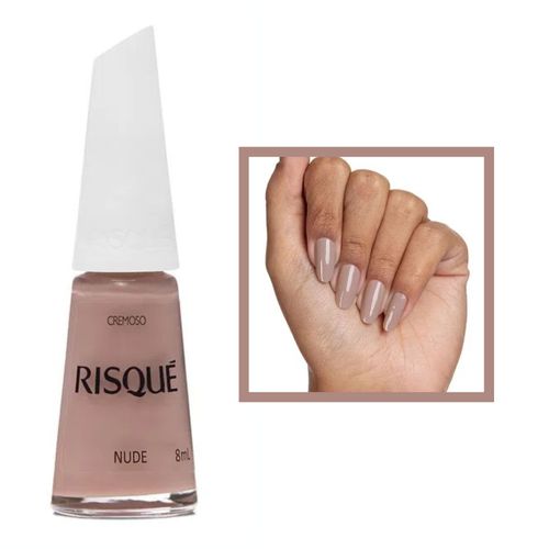 Risque Esmalte Cremoso Cor: Nude