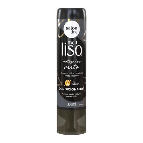 Salon Line Meu Liso Matizadora Preto Condicionador 300ml Salon Line Meu Liso Matizadora Preto Condicionador 300ml
