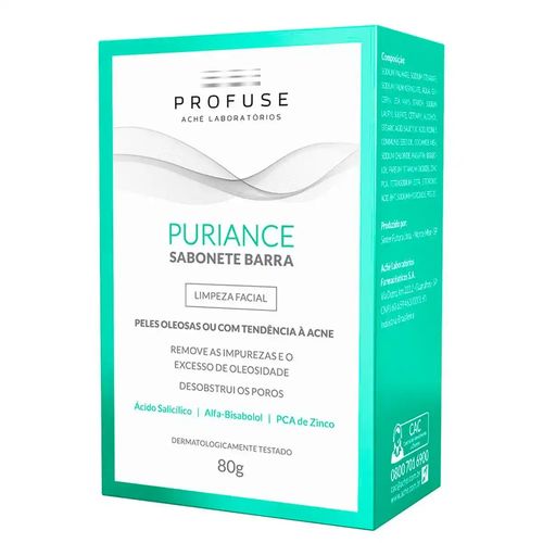 Profuse Sabonete Puriance 80g Profuse Sabonete Puriance 80g