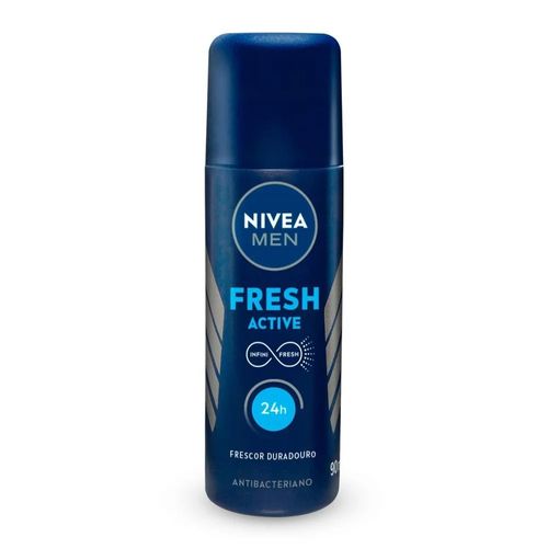 Desodorante Nivea Men Fresh Active Spray 90ml Desodorante Nivea Men Fresh Active Spray 90ml