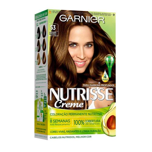 Tintura Nutrisse Creme 53 Castanho Caramelo