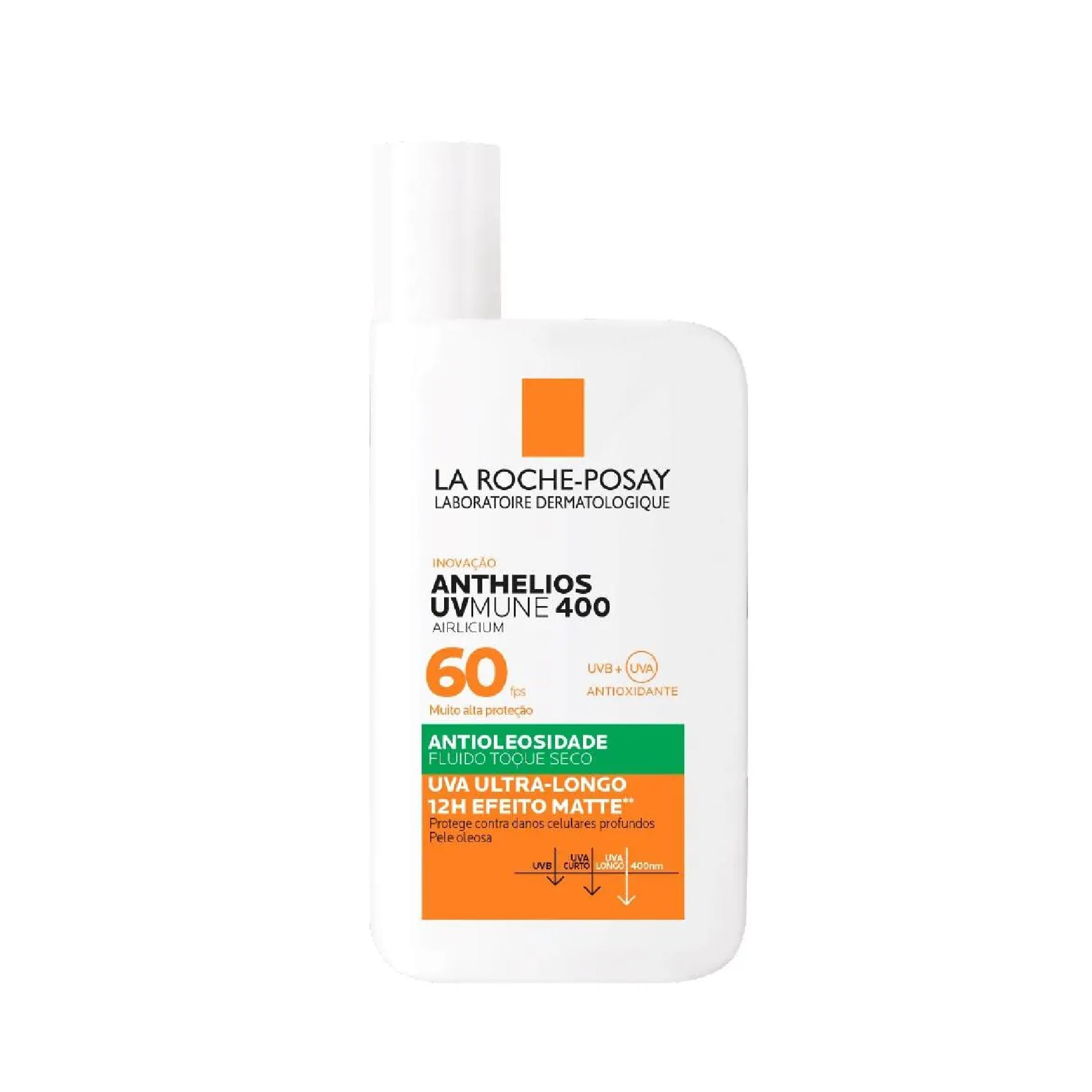 Protetor Solar Facial Antioxidante FPS 60 La Roche-Posay Anthelios 40ml