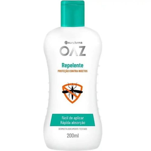 Repelente Adulto Oaz 200ml 7,5% de Deet - Eurofarma Repelente Adulto Oaz 200ml 7,5% de Deet - Eurofarma