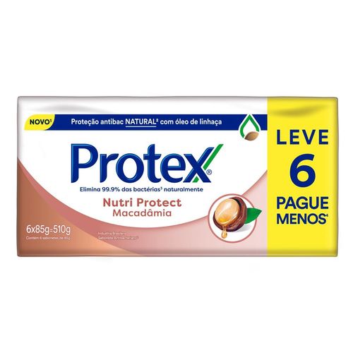 Sabonete Protex Macadamia 85g c/6 Unidades Sabonete Protex Macadamia 85g c/6 Unidades