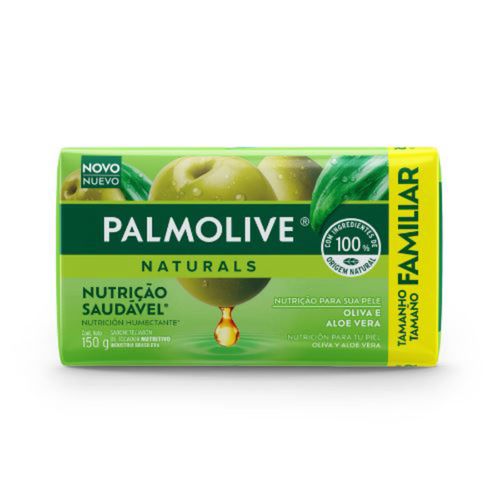 Sabonete Palmolive Suave 150g Aloe E Oliva Sabonete Palmolive Suave 150g Aloe E Oliva