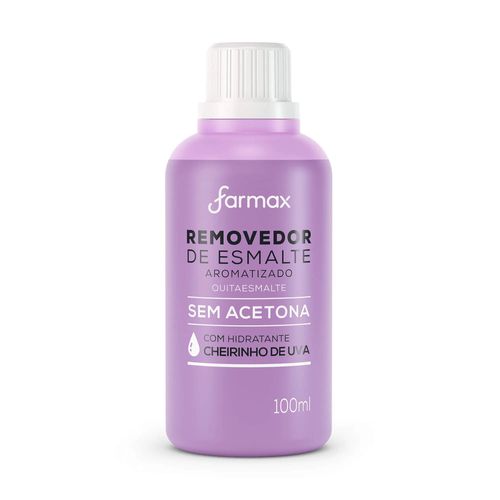 Removedor Farmax Uva 100ml Removedor Farmax Uva 100ml