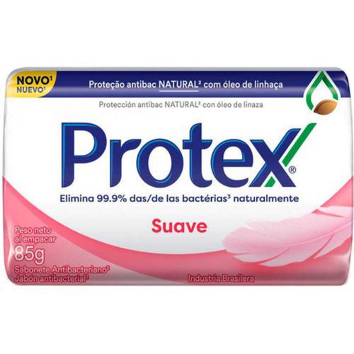 Sabonete em Barra Antibacteriano Protex Suave 85g