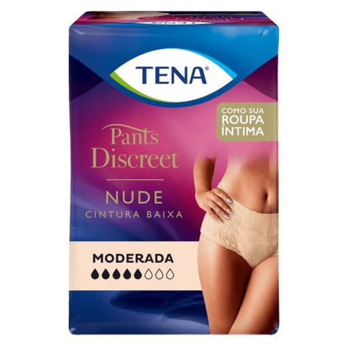 Roupa Íntima Tena Pants Discreet Nude P/M 8 Unidades
