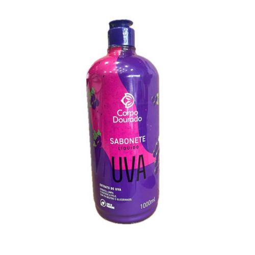 Sabonete Liquido Corpo Dourado 1L Uva