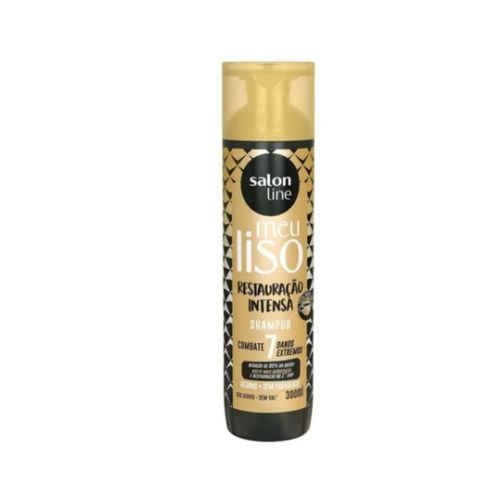 Shampoo Meu Liso Restauração Intensa 300ml Salon Line Shampoo Meu Liso Restauração Intensa 300ml Salon Line