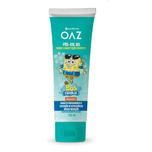 Pós Sol Gel Infantil Oaz Bob Esponja 120ml