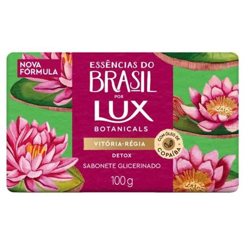 Sabonete Em Barra Essências Do Brasil Vitória-Régia Lux 100g Sabonete Em Barra Essências Do Brasil Vitória-Régia Lux 100g