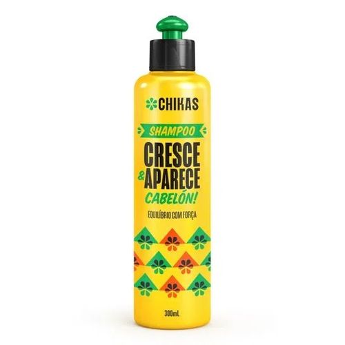 Shampoo Cresce e Aparece Chikas 300ml Shampoo Cresce e Aparece Chikas 300ml