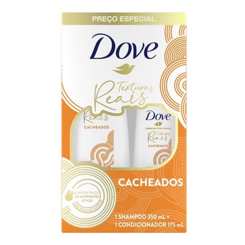 Shampoo Kit Dove Cacheado Textura Reais 350ml Shampoo Kit Dove Cacheado Textura Reais 350ml