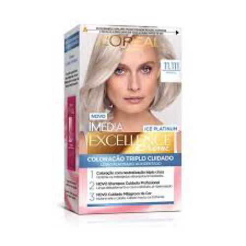 Loreal Tintura Imedia Excellence Ice Colors N 11.111 Louro Fatal Loreal Tintura Imedia Excellence Ice Colors N 11.111 Louro Fatal