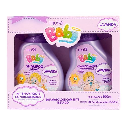 Kit Muriel Shampo + Condicionador Lavanda 100ml