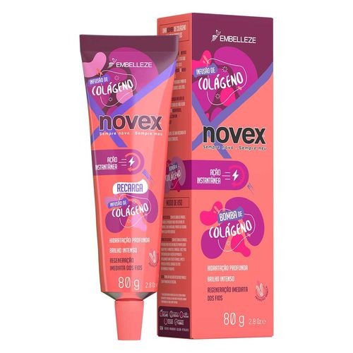 Recarga Novex Infusão Colágeno 80g Recarga Novex Infusão Colágeno 80g