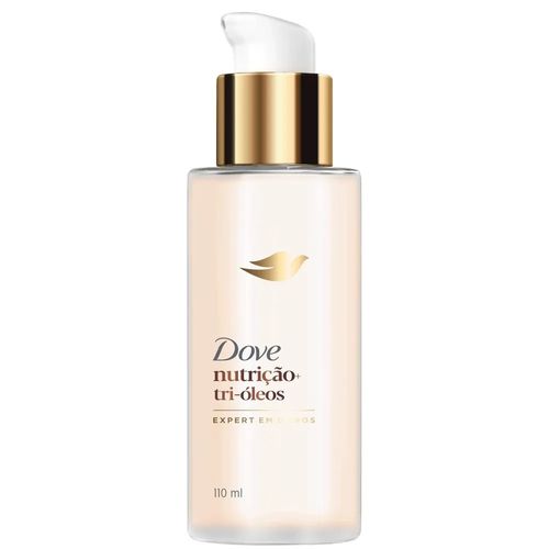Kit com 3 Unidades de Tratamento Leave In Dove Nutrição + Tri-Óleos 110ml